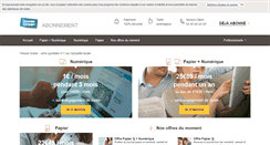 Desktop Screenshot of abonnement.presseocean.fr